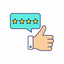 \'Rating. Filled. Color\' by bsd studio