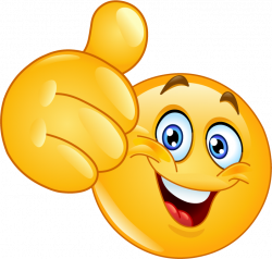Smiley Face Thumbs Up Clipart - Full Size Clipart (#1103968 ...