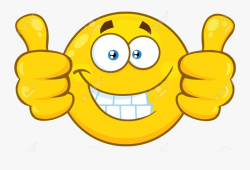 Thumbs Up Two Clipart X Transparent Png - Emoji Two Thumbs ...