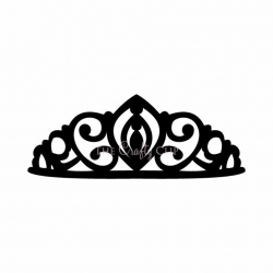 Crown Tiara House Clip Art Black And White | with triforce ...