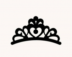 Tiara clipart black and white 3 » Clipart Station