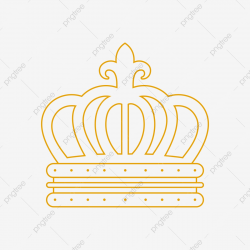 Elegant Crown Line Art Clipart, Elegant, Crown, Lineart PNG ...