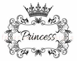 Princess Crown Clip Art Black And White Clipart | Crown clip ...