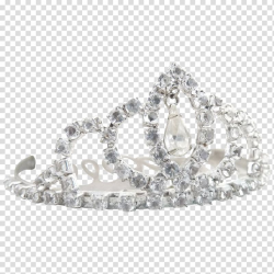 Tiara Crown Imitation Gemstones & Rhinestones , silver crown ...