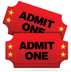 Admit One Ticket Clipart | Free download best Admit One ...