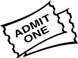 Admit One clip art of ticket | Clipart Panda - Free Clipart ...
