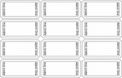 Printable Train Templates | Blank Tickets clip art - vector ...