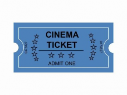Movie Ticket Clip Art | Cinema Tickets Clip Art PowerPoint ...