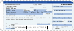 Flight Airplane Airline ticket Boarding pass Template ...