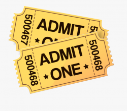 Cinema Ticket Film Clip Art - Clip Art 2 Tickets ...
