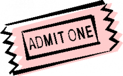 Pink movie theatre ticket | Clipart Panda - Free Clipart Images