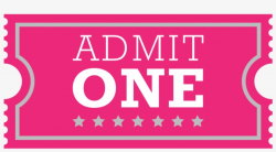 Admit one tickets clipart clipart images gallery for free ...