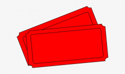 Edit Ticket Template Clip Art At Clker - Red Blank Raffle ...