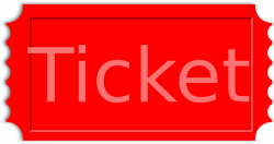 Red Ticket Stub Clip Art at Clker.com - vector clip art ...