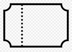 Train Ticket Icon - Ticket Icon Clipart (#155545) - PinClipart