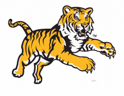 Angry Tigger Attack Jump Clipart Png - Lsu Tigers, Transparent Png ...