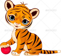TIGER CUB | cute animals | Cute tiger cubs, Tiger cub, Baby clip art