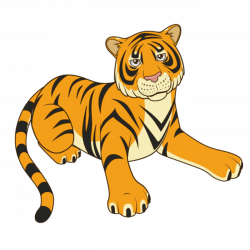 Tiger Clipart Cartoon Vector And Animations Transparent Png - AZPng
