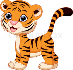 7+ Cute Tiger Clipart | ClipartLook