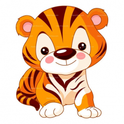 Animals clipart cute tiger gallery free images - Clipartix