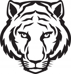 Tiger Clipart Black And White Free | Free download best Tiger ...