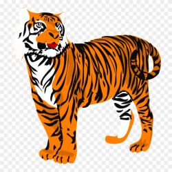 Tiger Clipart Black And White Panda Free Image Clipart - Tiger ...