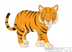 Tiger transparent clipart - Clipartix
