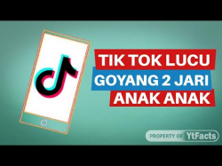 TIK TOK ANAK GOYANG DUA JARI - YouTube