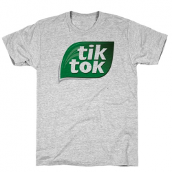 TikTok Tic Tac Parody Logo T-Shirt | LookHUMAN