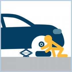 Tire Clipart tire change 4 - 300 X 300 Free Clip Art stock ...