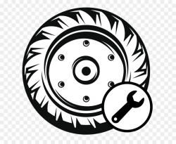 Tractor Wheel Vector PNG Motor Vehicle Tires Car Clipart ...