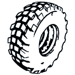 Free Tire Clipart Black And White, Download Free Clip Art ...