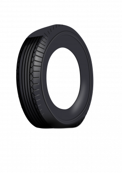 Tire Clipart rubber tire 2 - 1331 X 1889 Free Clip Art stock ...