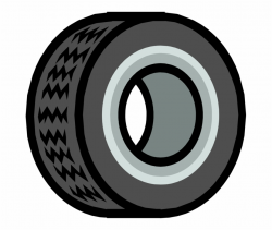 Vector Illustration Of Modern Pneumatic Rubber Tire - Reifen ...