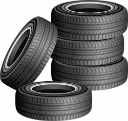 HD Car Tyre Transparent Images Png - Cartoon Stack Of Tires ...