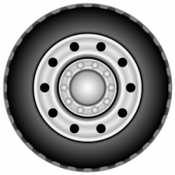Wheel rim tyre for a truck clipart, cliparts of Wheel rim ...