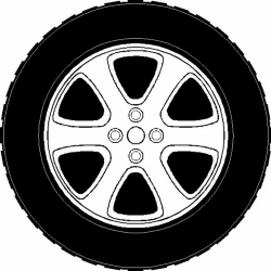 tire wheel clipart picture | Hot wheels birthday, Hot wheels ...