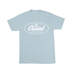 Capitol Records Classic Logo T-Shirt Blue