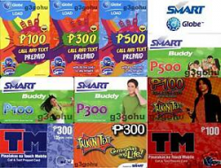 Details about GLOBE TM SMART TNT Call Text Card PIN 100 300 500 Load
