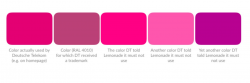 T-Mobile says it owns exclusive rights to the color magenta ...