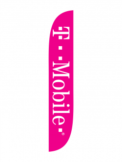 T-Mobile Feather Flag