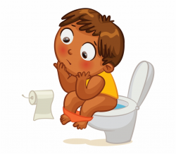 Clip Art Potty Toilet Clock Time Pinterest - Kid On Toilet ...