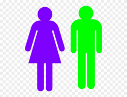 Boy And Girl Stick Figure - Male And Female Toilet Signs ...