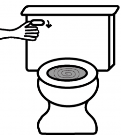 Potty flush the toilet clipart clipartfest clipartbarn ...