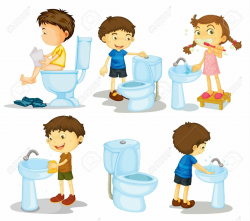 Flush toilet clipart 10 » Clipart Station