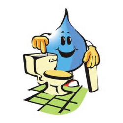 Flush Toilet Clipart - Clip Art Library