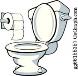 Toilet Clip Art - Royalty Free - GoGraph