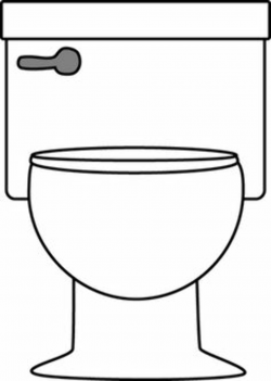 Toilet clipart black and white 4 » Clipart Station