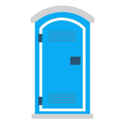 Mobile or portable toilet icon » Clipart Portal