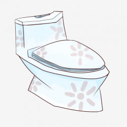 Bathroom Toilet Illustration, Pattern Toilet, Bathroom ...